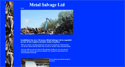 Desktop Screenshot of metalsalvage.co.uk