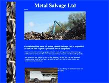 Tablet Screenshot of metalsalvage.co.uk